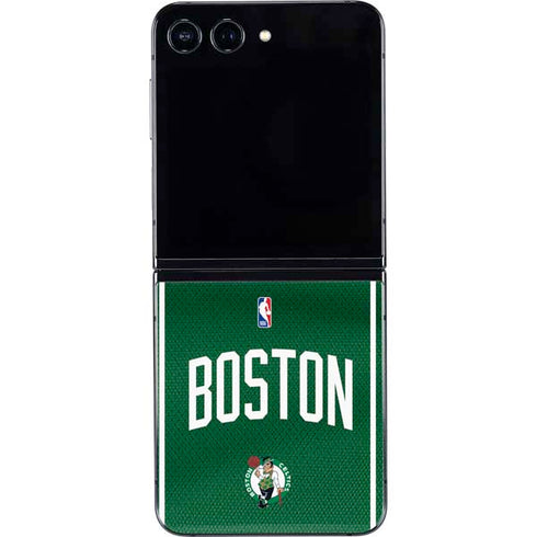 NBA Boston Celtics Jersey Galaxy Z Flip5 5G Skin